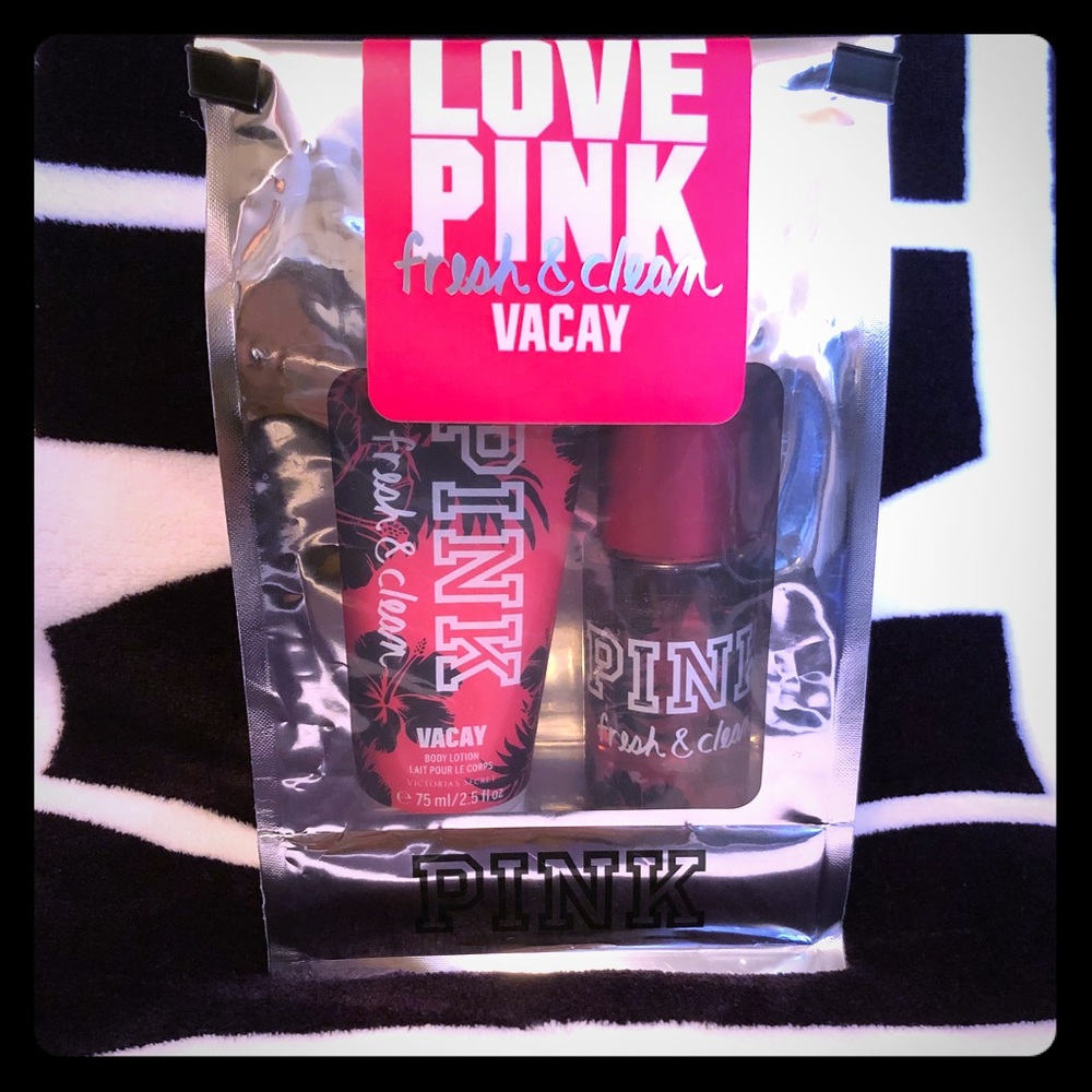 Victoria secret PINK body lotion and spray